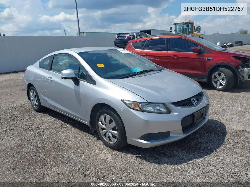 2HGFG3B51DH522767 2013 Honda Civic Lx