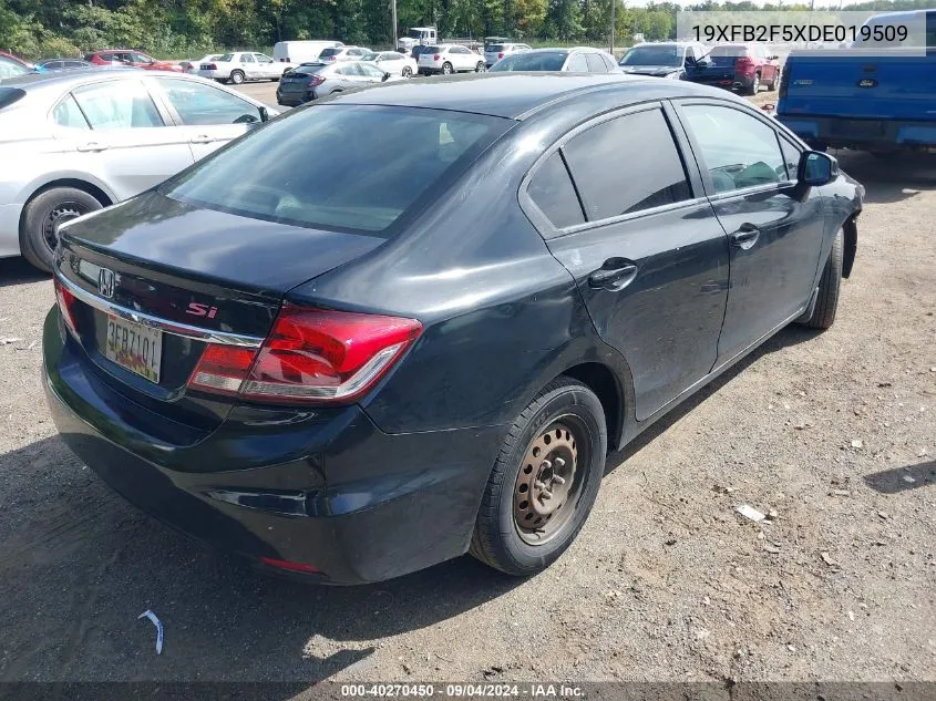 2013 Honda Civic Lx VIN: 19XFB2F5XDE019509 Lot: 40270450