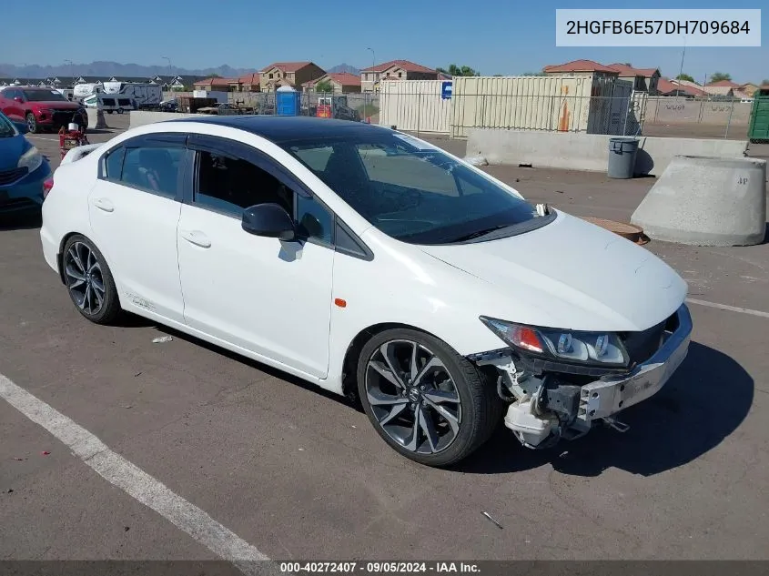 2HGFB6E57DH709684 2013 Honda Civic Si