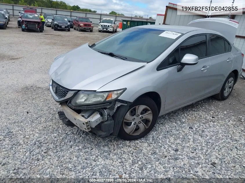 19XFB2F51DE042855 2013 Honda Civic Lx