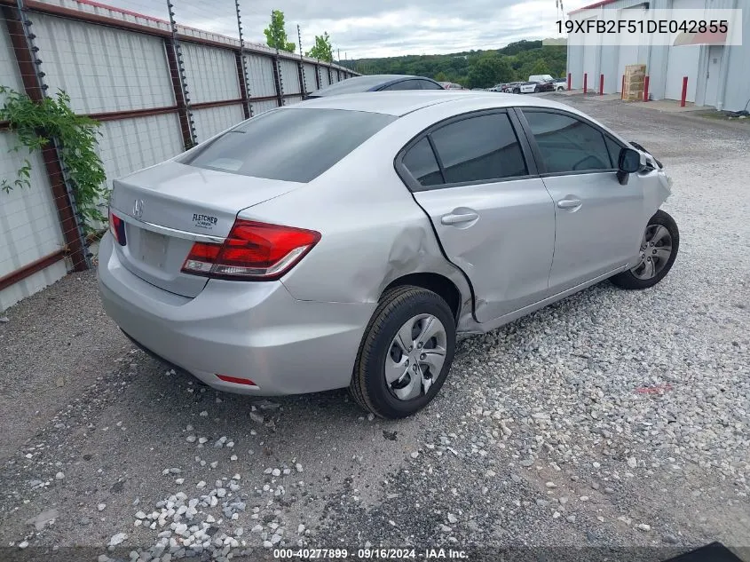 19XFB2F51DE042855 2013 Honda Civic Lx