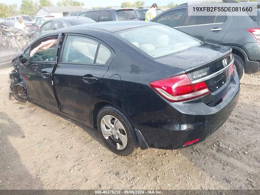 19XFB2F55DE081660 2013 Honda Civic Lx