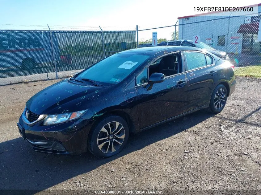 19XFB2F81DE267660 2013 Honda Civic Ex