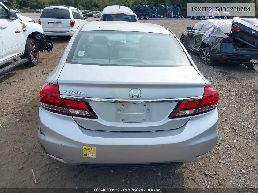 19XFB2F58DE288284 2013 Honda Civic Lx