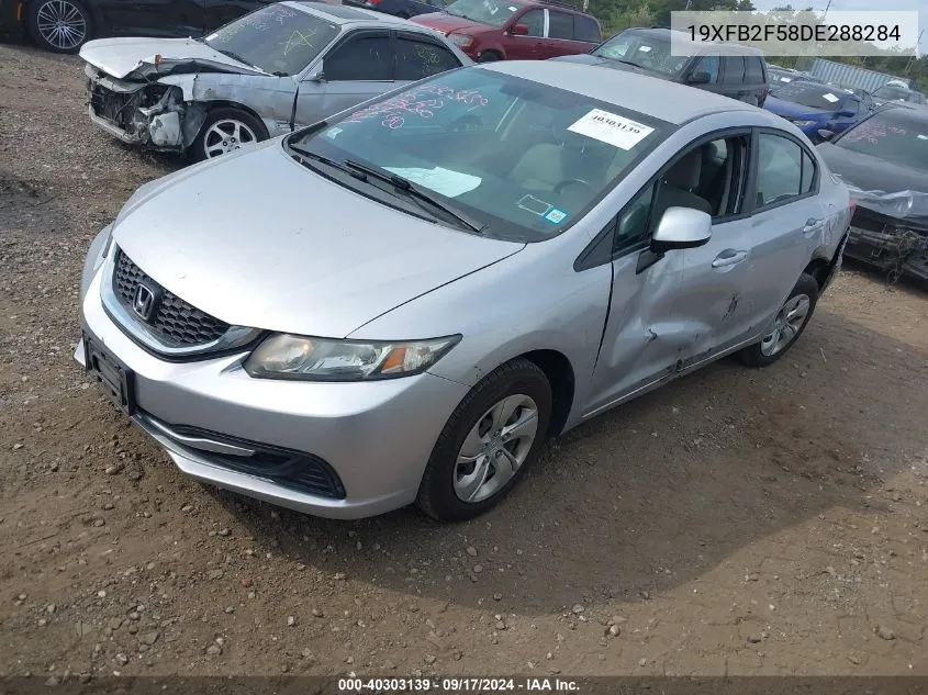 19XFB2F58DE288284 2013 Honda Civic Lx