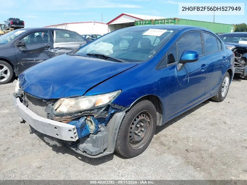 2HGFB2F56DH527949 2013 Honda Civic Lx