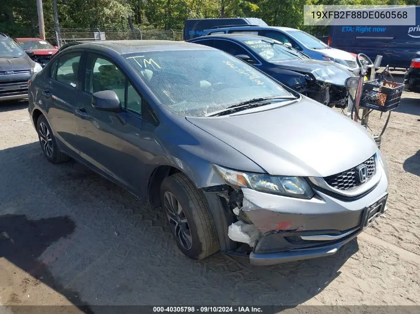 19XFB2F88DE060568 2013 Honda Civic Ex