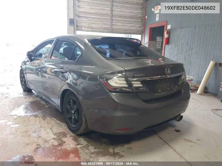 19XFB2E50DE048602 2013 Honda Civic Lx