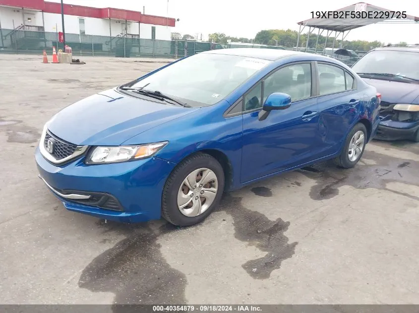 19XFB2F53DE229725 2013 Honda Civic Lx