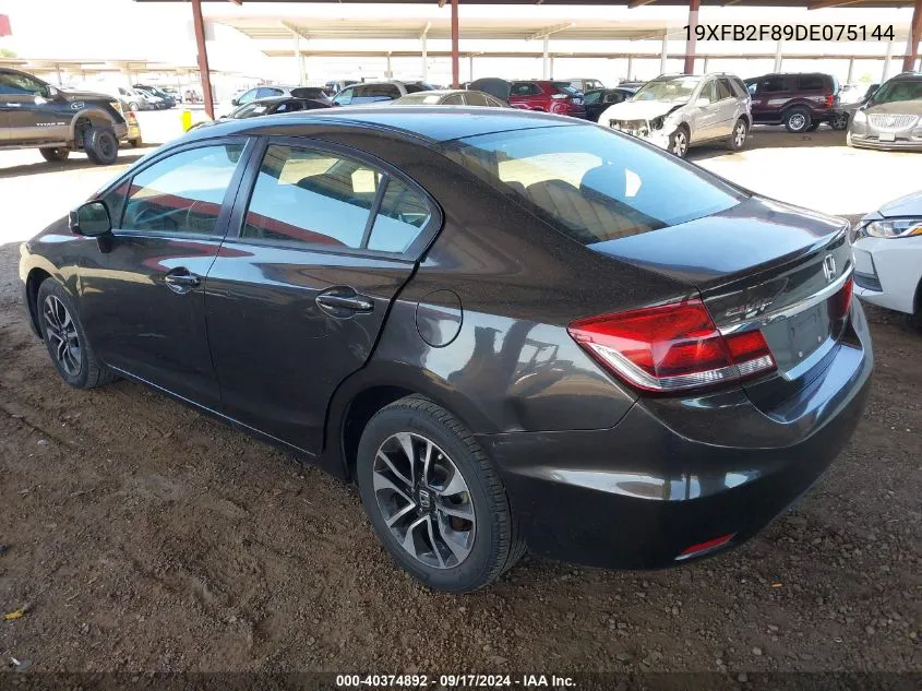 19XFB2F89DE075144 2013 Honda Civic Ex