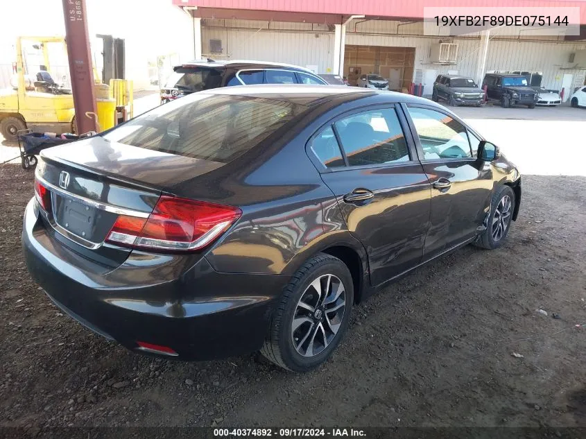 19XFB2F89DE075144 2013 Honda Civic Ex