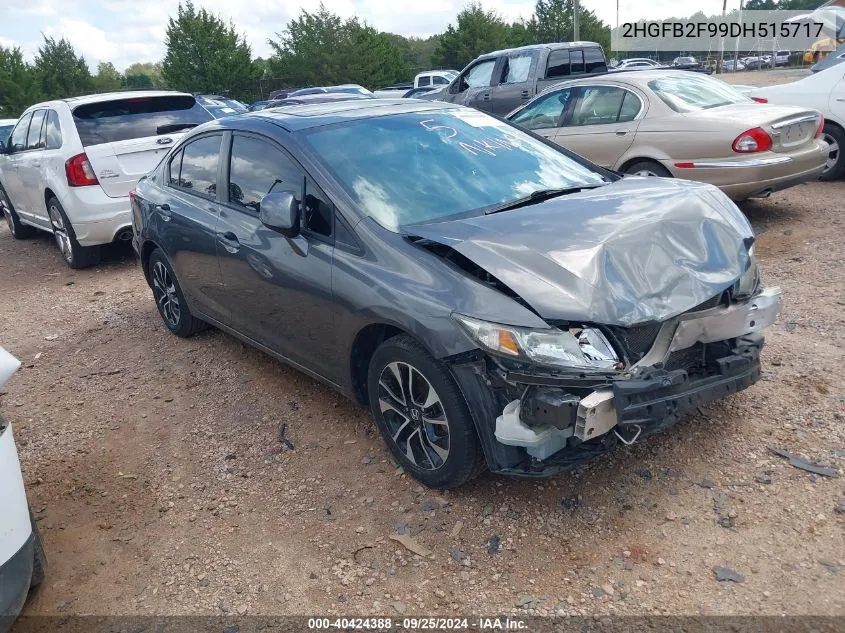 2HGFB2F99DH515717 2013 Honda Civic Ex-L