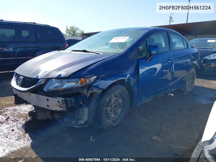 2HGFB2F50DH561224 2013 Honda Civic Lx