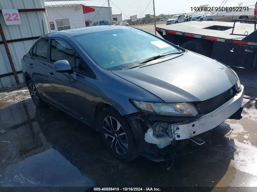 2013 Honda Civic Ex-L VIN: 19XFB2F95DE052291 Lot: 40559410