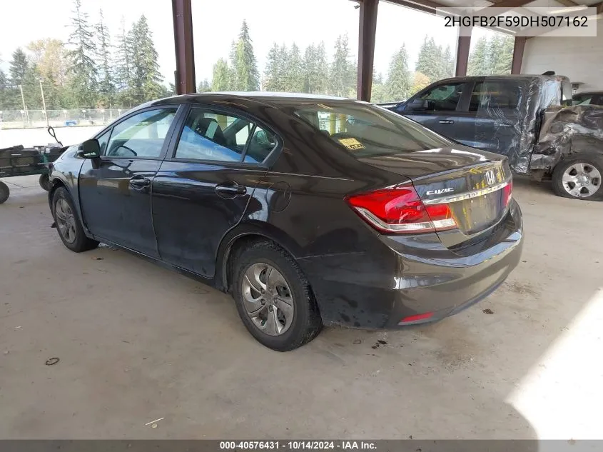 2HGFB2F59DH507162 2013 Honda Civic Lx