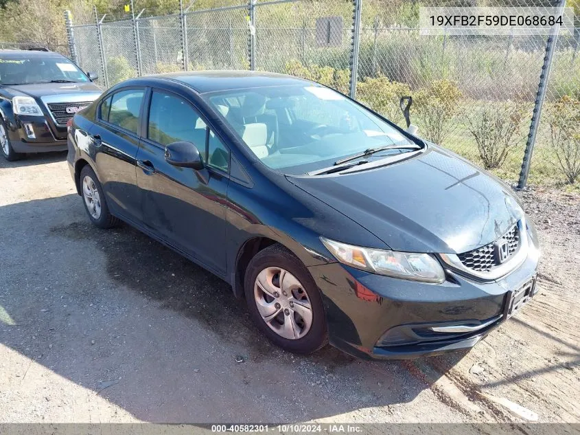 2013 Honda Civic Lx VIN: 19XFB2F59DE068684 Lot: 40582301