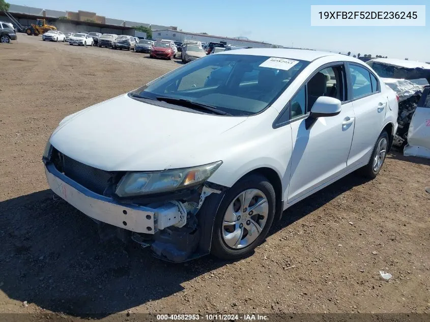 19XFB2F52DE236245 2013 Honda Civic Lx