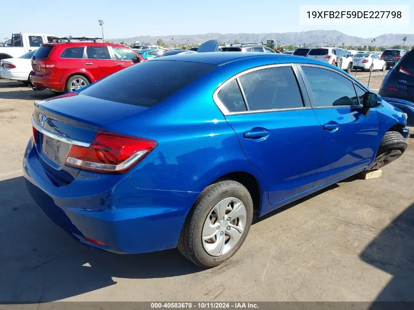 19XFB2F59DE227798 2013 Honda Civic Lx