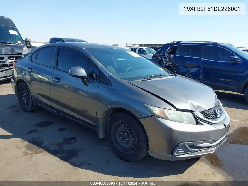 19XFB2F51DE226001 2013 Honda Civic Lx