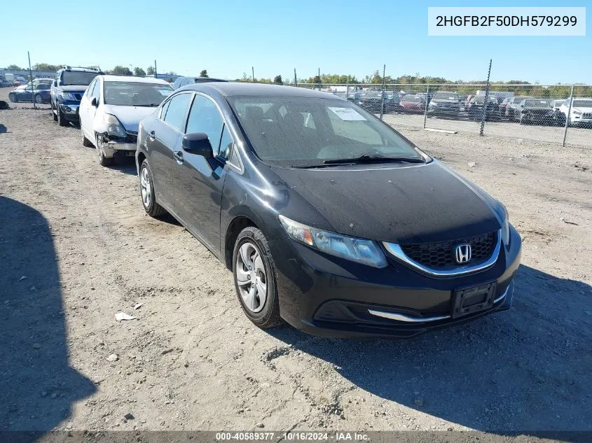 2HGFB2F50DH579299 2013 Honda Civic Lx