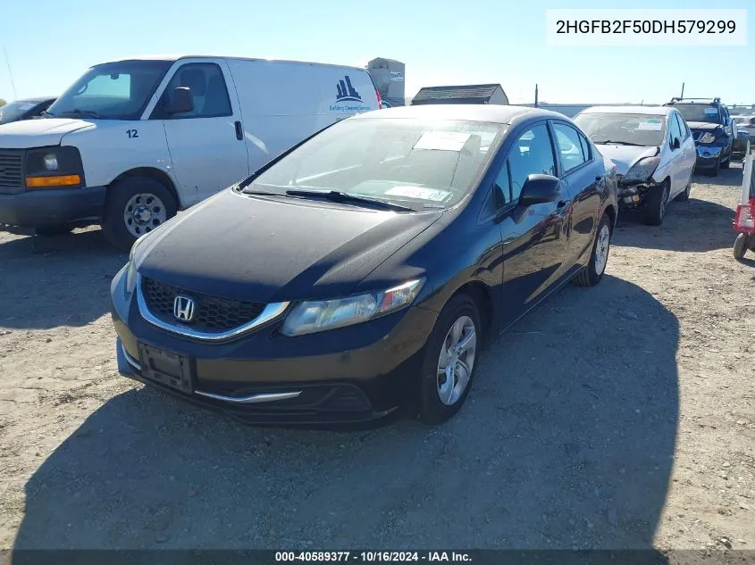 2HGFB2F50DH579299 2013 Honda Civic Lx