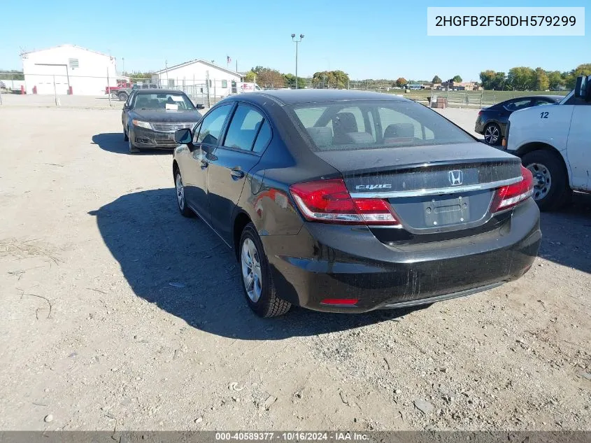 2HGFB2F50DH579299 2013 Honda Civic Lx