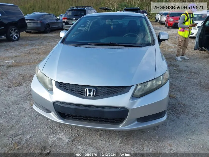 2HGFG3B59DH519521 2013 Honda Civic Lx