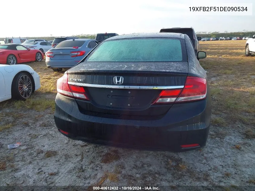 19XFB2F51DE090534 2013 Honda Civic Lx