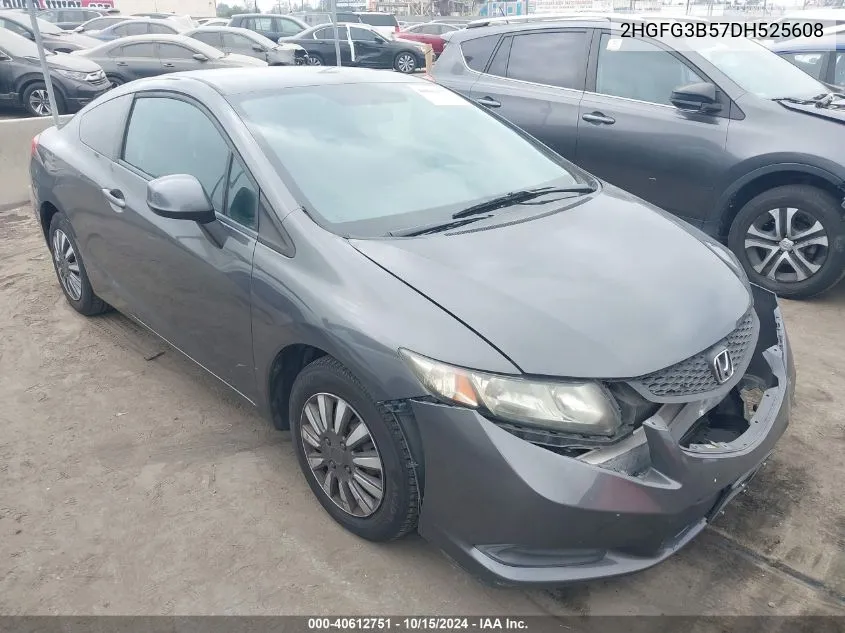 2HGFG3B57DH525608 2013 Honda Civic Lx