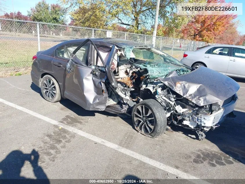 2013 Honda Civic Ex VIN: 19XFB2F80DE226601 Lot: 40652950