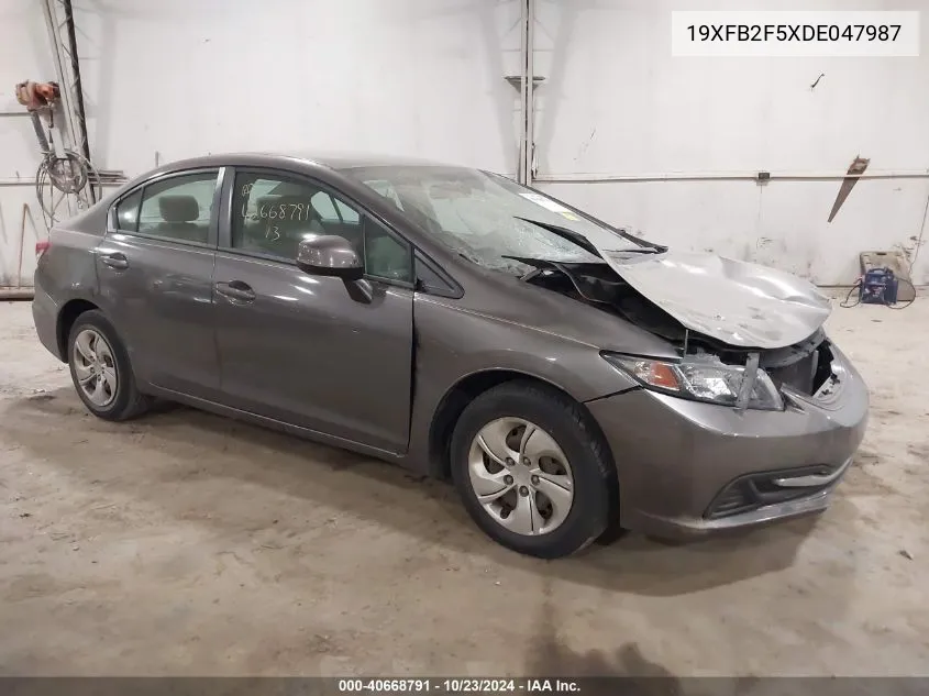 19XFB2F5XDE047987 2013 Honda Civic Lx