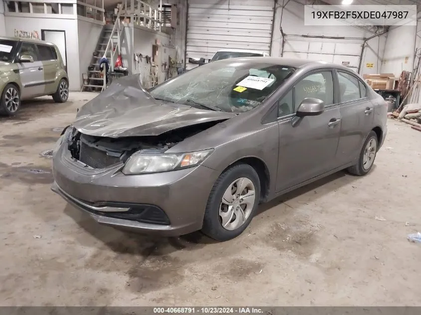 19XFB2F5XDE047987 2013 Honda Civic Lx