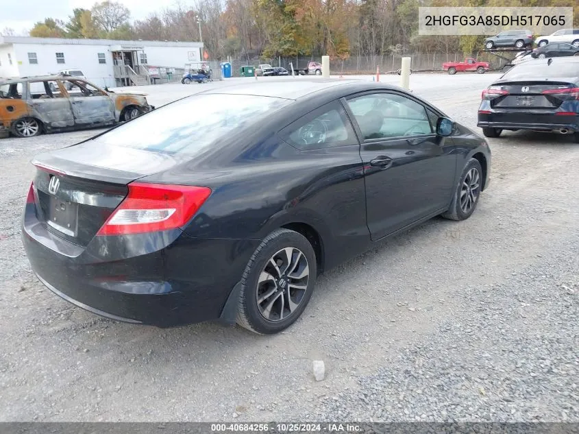 2013 Honda Civic Ex VIN: 2HGFG3A85DH517065 Lot: 40684256