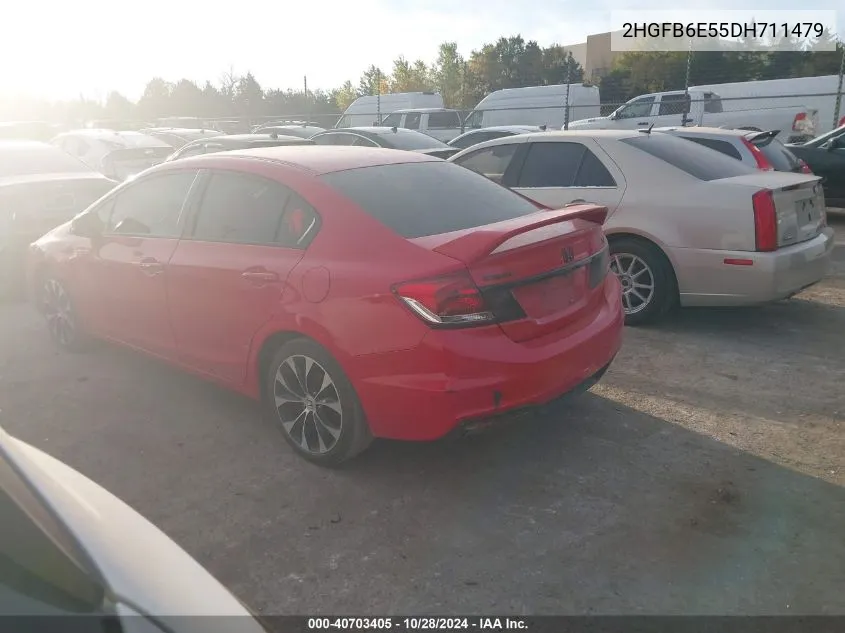 2HGFB6E55DH711479 2013 Honda Civic Si