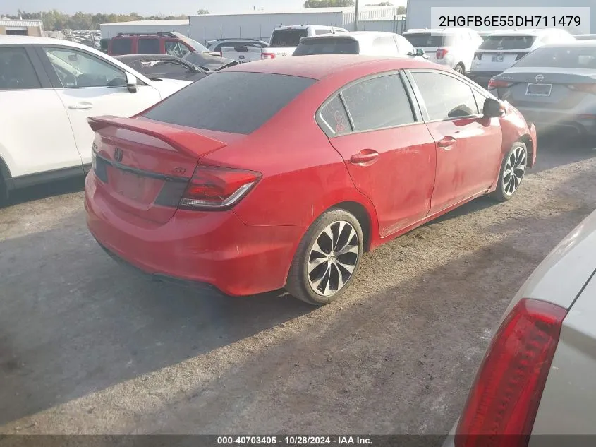 2HGFB6E55DH711479 2013 Honda Civic Si