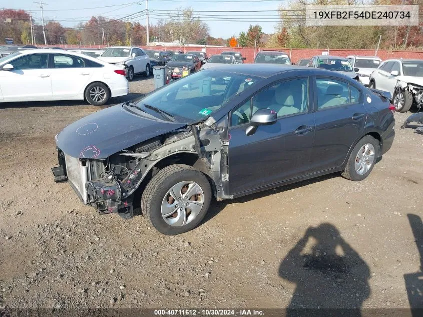 19XFB2F54DE240734 2013 Honda Civic Lx