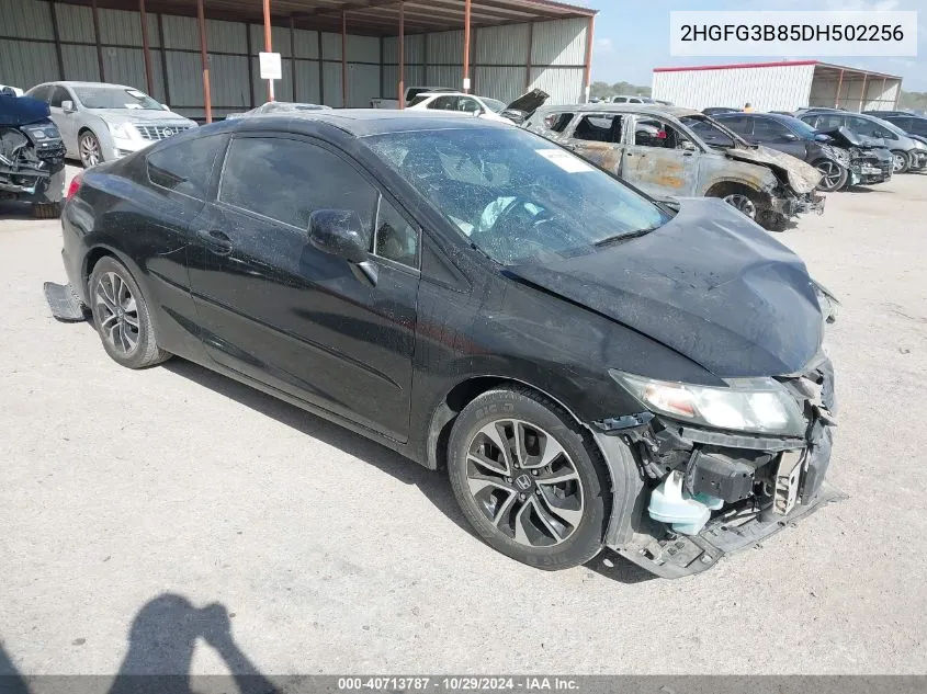 2013 Honda Civic Ex VIN: 2HGFG3B85DH502256 Lot: 40713787