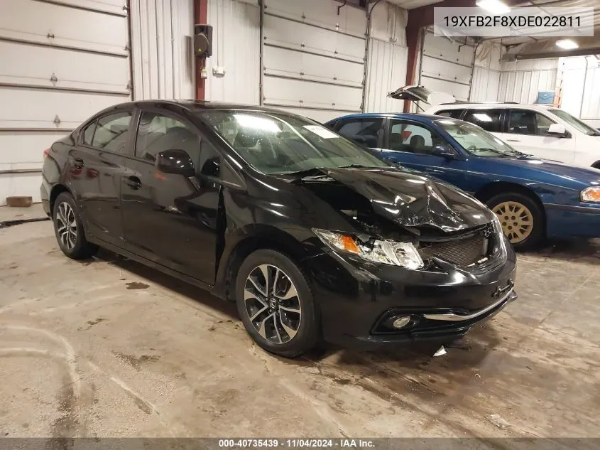 19XFB2F8XDE022811 2013 Honda Civic Ex