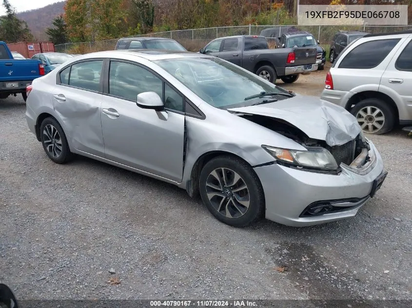 2013 Honda Civic Ex-L VIN: 19XFB2F95DE066708 Lot: 40790167