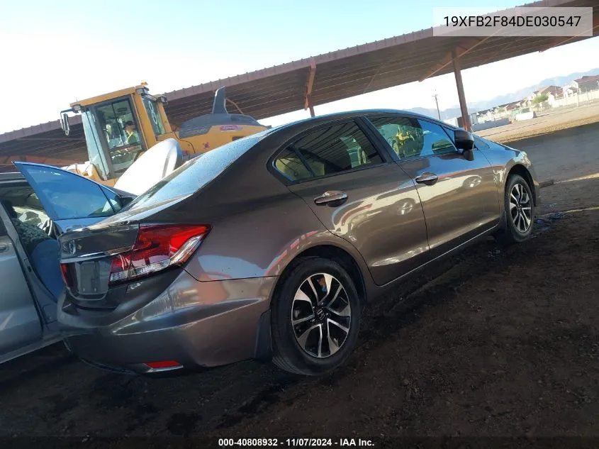 2013 Honda Civic Ex VIN: 19XFB2F84DE030547 Lot: 40808932