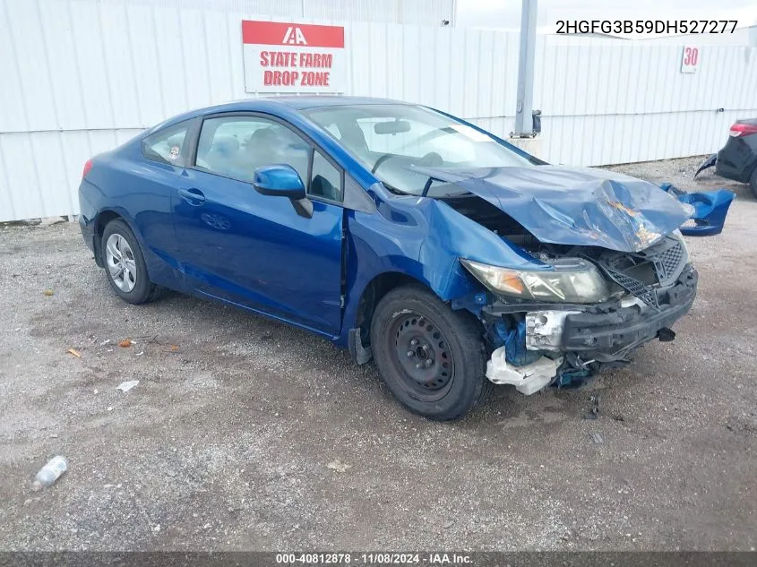 2013 Honda Civic Lx VIN: 2HGFG3B59DH527277 Lot: 40812878