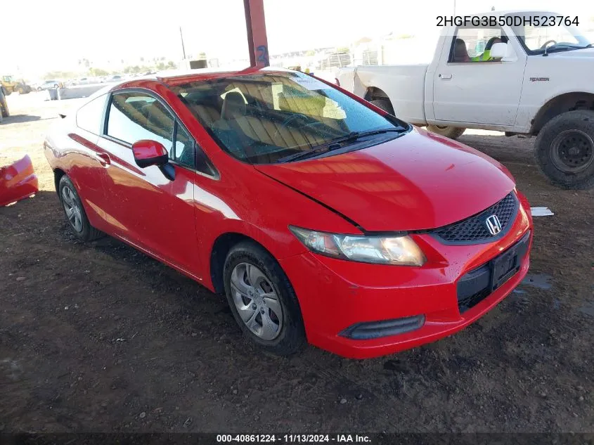 2013 Honda Civic Lx VIN: 2HGFG3B50DH523764 Lot: 40861224