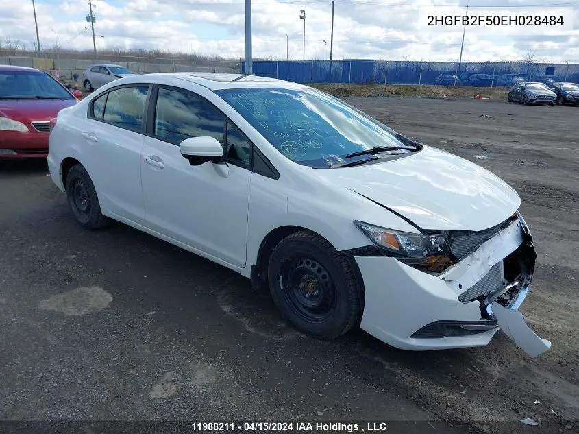 2HGFB2F50EH028484 2014 Honda Civic