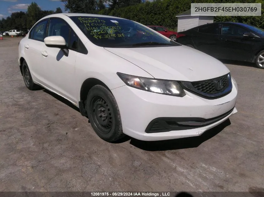 2HGFB2F45EH030769 2014 Honda Civic Sedan