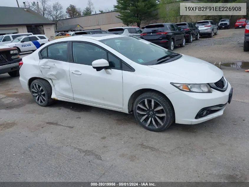 19XFB2F91EE226908 2014 Honda Civic Ex-L