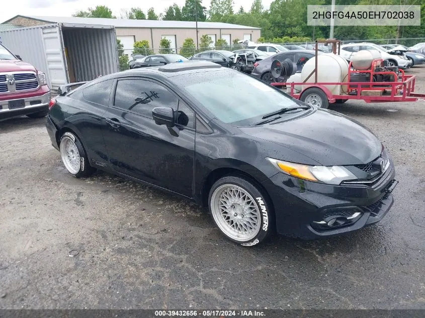 2HGFG4A50EH702038 2014 Honda Civic Si