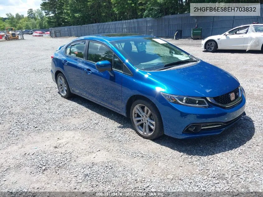 2HGFB6E58EH703832 2014 Honda Civic Si