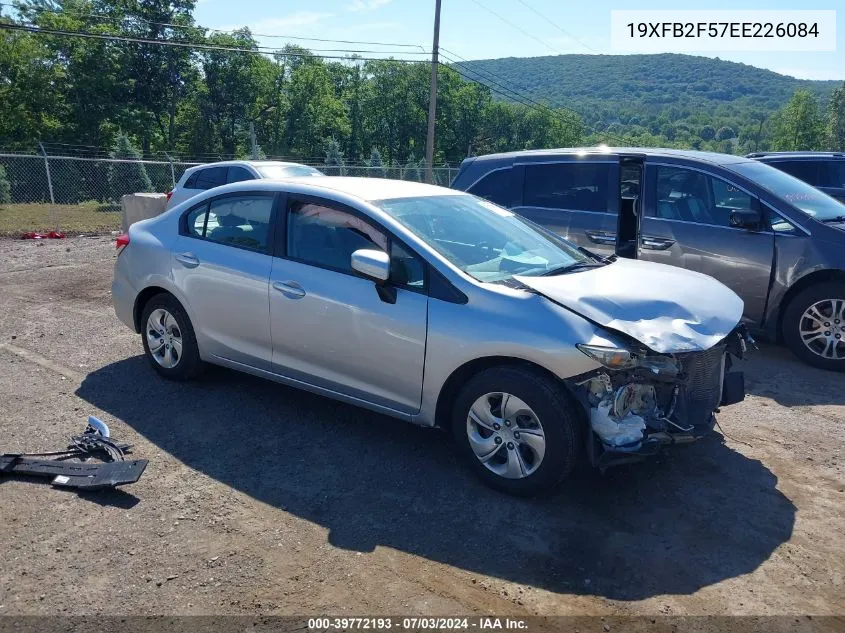 2014 Honda Civic Lx VIN: 19XFB2F57EE226084 Lot: 39772193