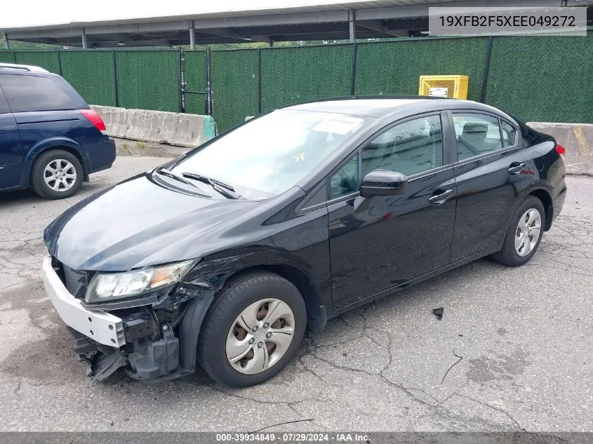 2014 Honda Civic Lx VIN: 19XFB2F5XEE049272 Lot: 39934849