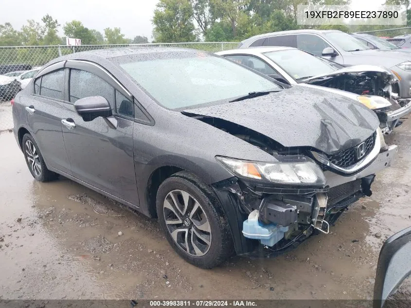 19XFB2F89EE237890 2014 Honda Civic Ex